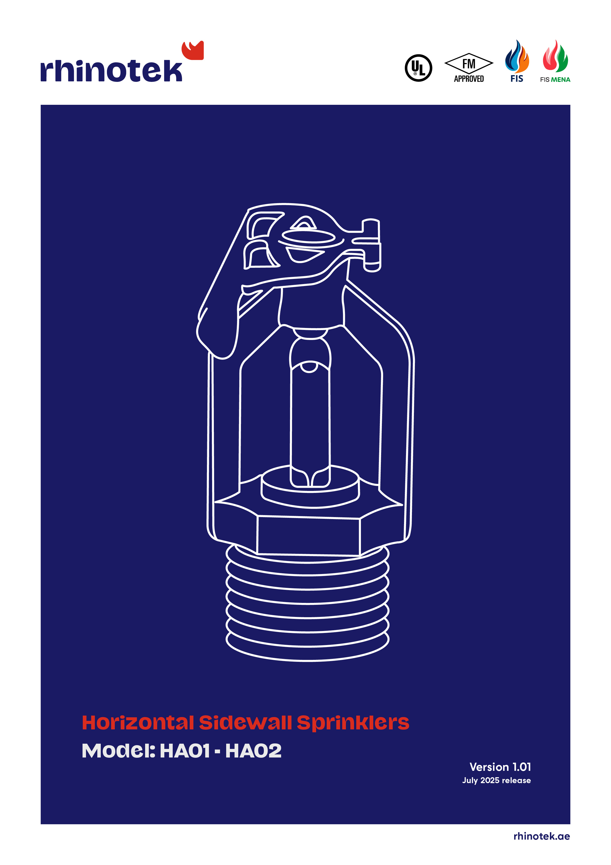 Horizontal Sidewall Sprinklers